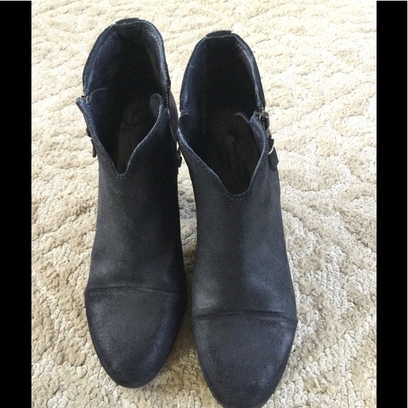 RAG & BONE Distressed Suede Booties - Picture 4 of 8